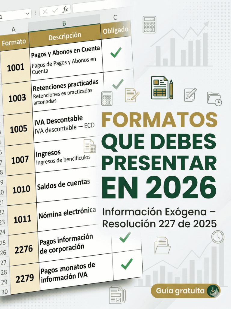 LISTADO INFORMACIÓN EXÓGENA