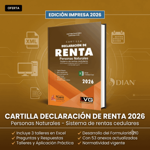 Cartilla Declaración de Renta 2026 Personas Naturales | Guía y Formulario 210
